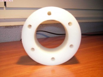 Se hacen desplazadores de volante de teflón