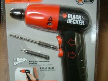 Black & decker taladro a pilas