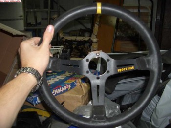 Volante desplazado sport line y piña golf ii