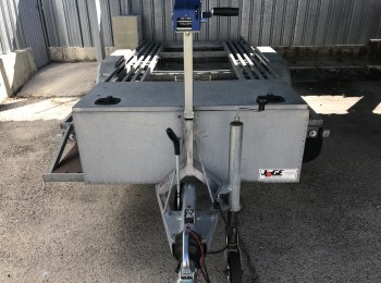 Remolque doble para car-cross.