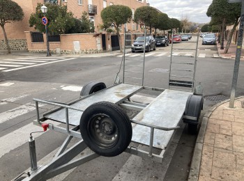 Remolque galvanizado 750kg específico carcross