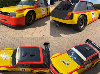 Renault 5 suzuki gsxr 1000 k7