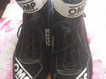 Vendo botines omp usados 43 negros
