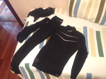 Conjunto ropa interior completo alpinestar talla l