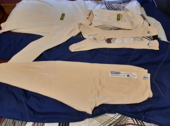 Conjunto ropa interior ignífuga 