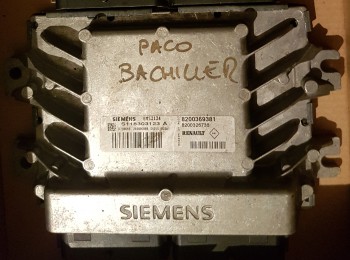 Cuadro y centralita de clio sport