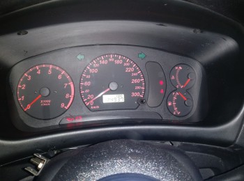 Marcador mitsubishi evo 4,5,6 300km/h
