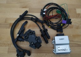 Kit completo , ecu solo ignicion anulare delco psa.