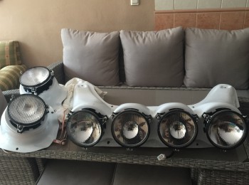 Parrilla   cuneteros peugeot 206