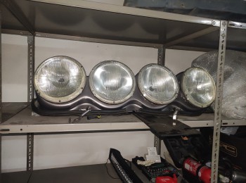 Parrilla de faros xenon