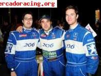 Mono peugeot sport españa 206.