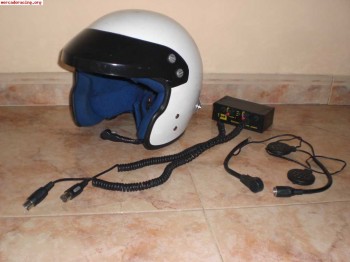 Casco jet con pins para jans