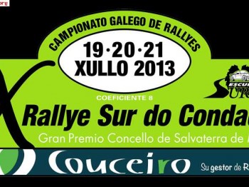 Copiloto rally sur do condado