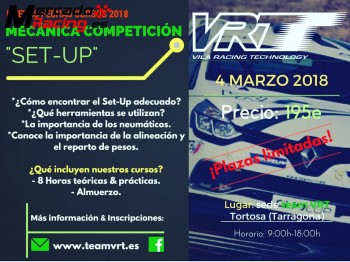 Cursos set-up y adquisicion de datos  by team vrt