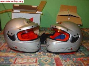 Vendo 2 cascos stilo nuevos a mitad de precio