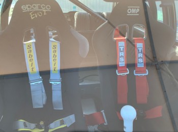 Pareja de arneses sabelt y trs. (fuera de fecha)