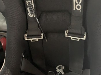 Pareja de arneses sparco 6 puntos