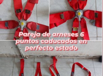 Se venden arneses ns motorsport 6 puntos