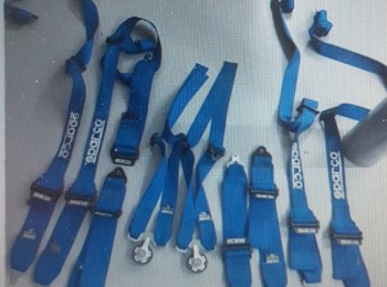 Arneses sparco 6 puntos
