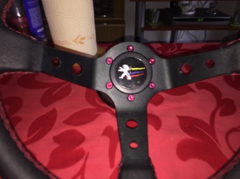 Volante desplazado mas piña para peugeot citroen