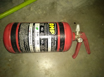 Extintor manual omp