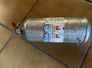 Extintor manual sparco ultraligero