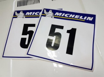 Dorsal, dorsales para clásicos, tandas, circuitos, decoración,rally...