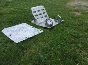 Reposapies aluminio 106 o saxo