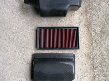 Caja de admision peugeot 205 gti de carbono y filtro 