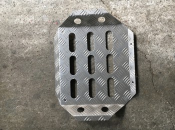 Reposapiés copiloto - llave de ruedas y soporte