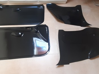 Paneles de fibra peugeot 206