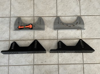 Vendo juego de carrileras para backets 