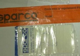 Busco pegatinas numeración barras sparco gt turbo 