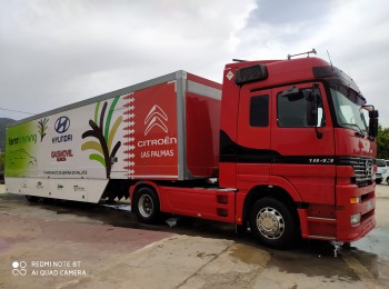Camión mercedes actros 