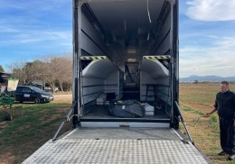 Camion mas trailer especial asistencia competicion