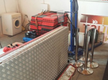 Estructura muro pit-lane