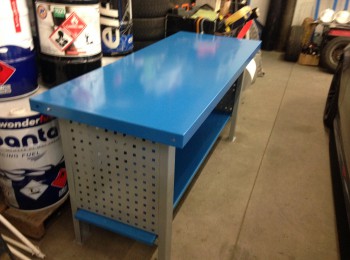 Mesa banco de trabajo