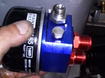 Kit filtro aceite aparte,y radiador de aceite 11 turbo grupo a