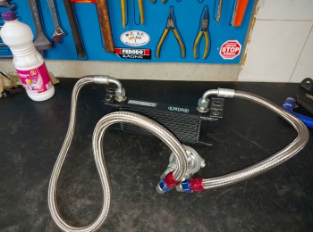 Radiador de aceite universal 