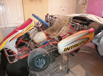 Kart chasis intrepid motor rotax max
