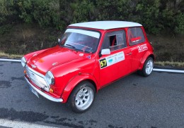 Mini cooper preparado para rally