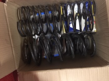 Muelles de suspensión vw golf gti mk1