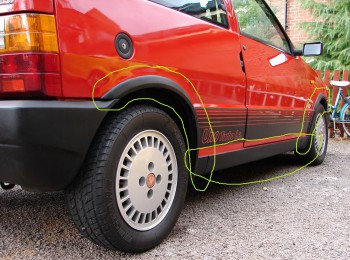 Compro piezas fiat uno turbo mk1