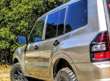 5 llantas mitsubishi montero   separadores   3cn