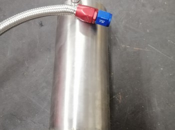 Depósito nodriza inoxidable 1,5 litros.