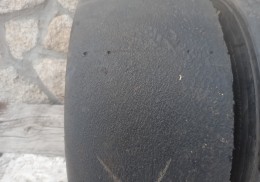Slicks 13' hankook con llantas steelis psa