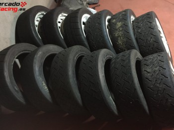 Semislicks 15 pulgadas.