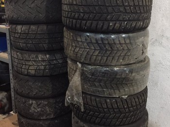 Lote slicks hankook en 15”