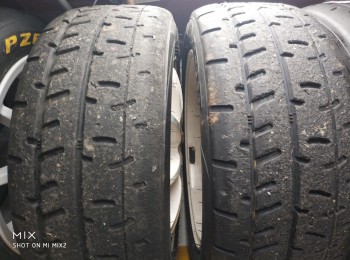 Mrf hankook y pirelli de seco y mojado
