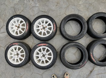 Neumáticos en 15   mrf hankook  y pirelli de competición  asfalto